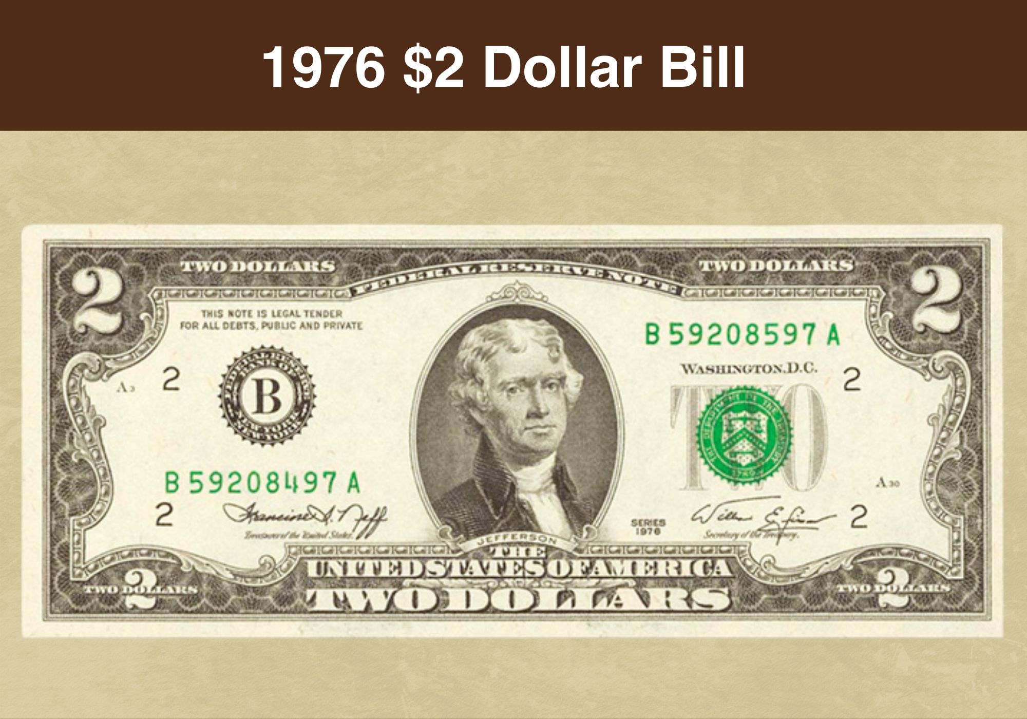 1976 $2 Dollar Bill Value (Price Chart, Error List, History