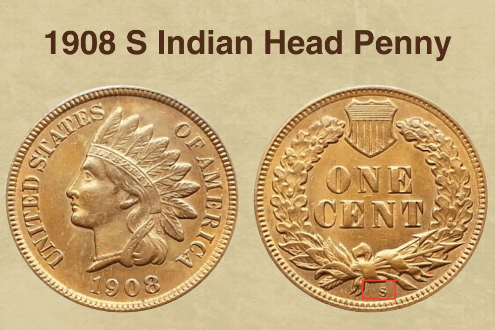 1908 S Indian Head Penny