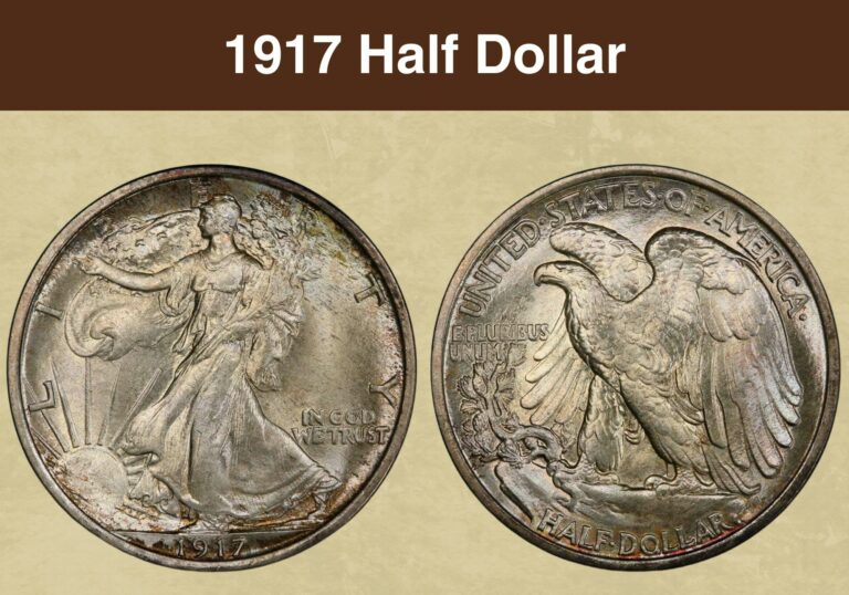 1917 Half Dollar Value (Price Chart, Error List, History & Varieties)