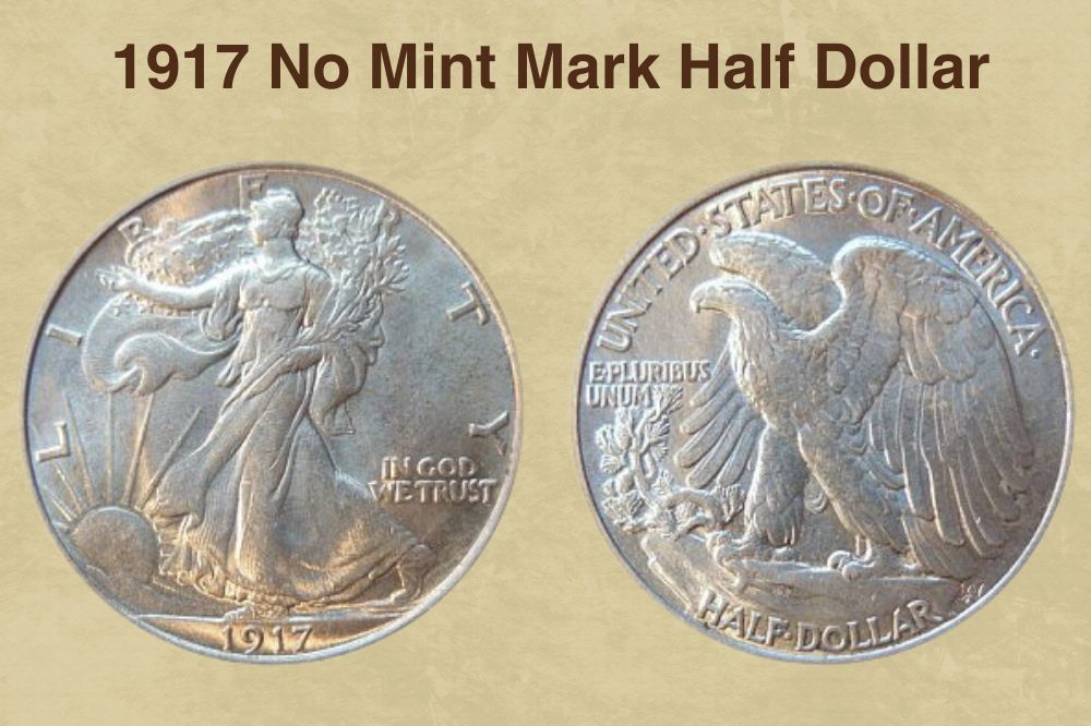 1917 No Mint Mark Half Dollar