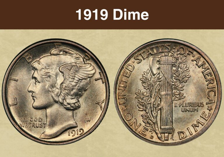 1919 Dime Value (Price Chart, Error List, History & Varieties)