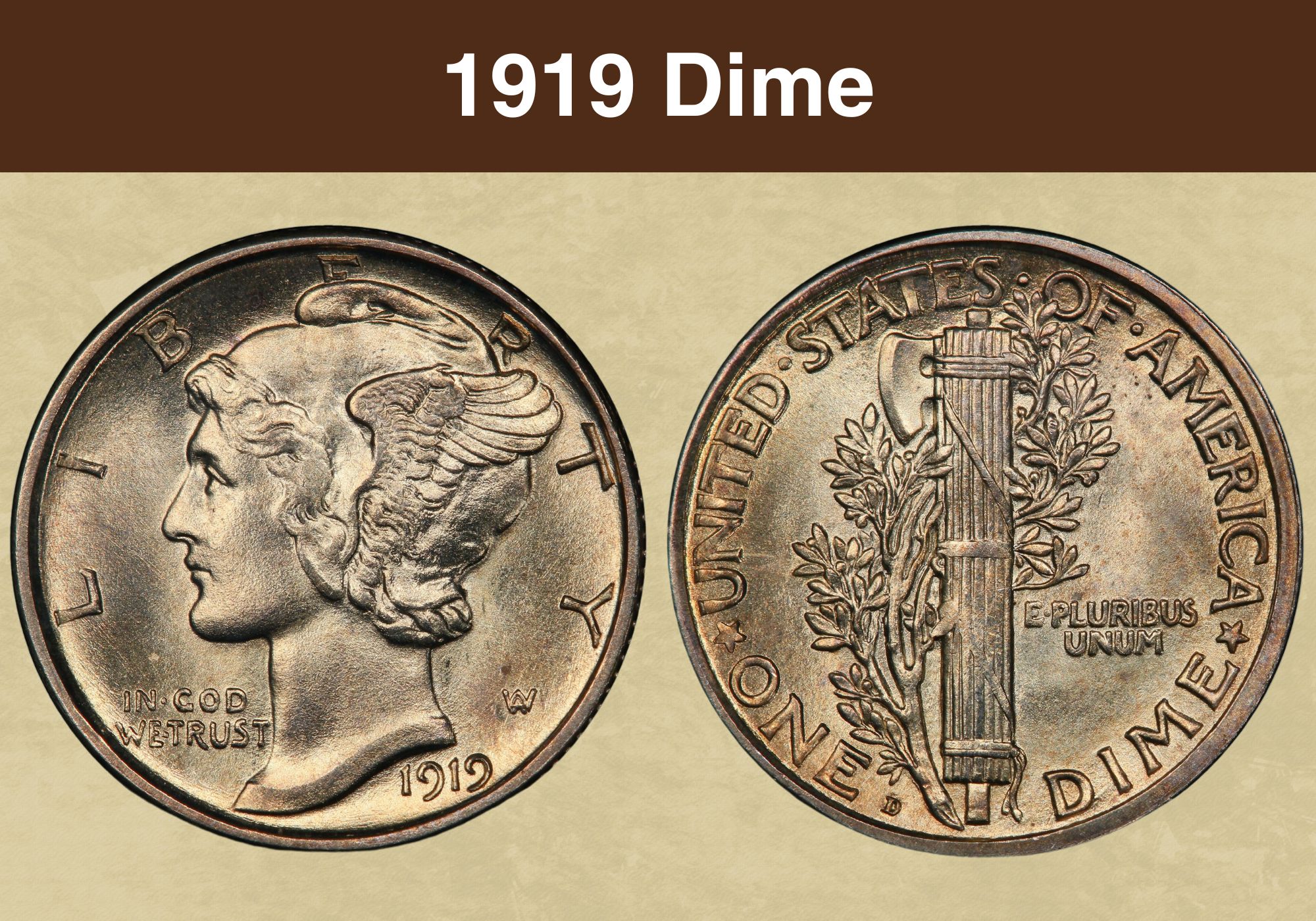 1919 Dime Coin Value (Errors List, “D”, “S” & No Mint Mark Worth)