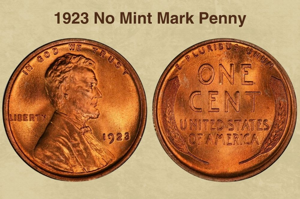 1923 No Mint Mark Penny