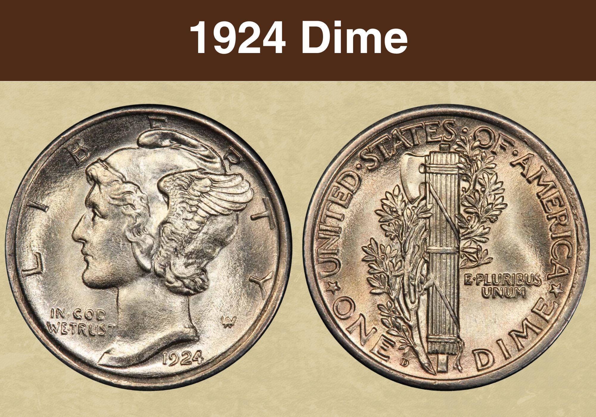 1924 Dime Coin Value (Errors List, “D”, “S” & No Mint Mark Worth)