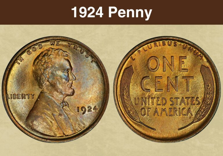 1924 Penny Value (Price Chart, Error List, History & Varieties)