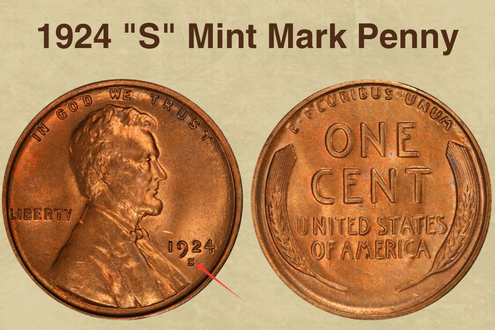 1924 "S" Mint Mark Penny