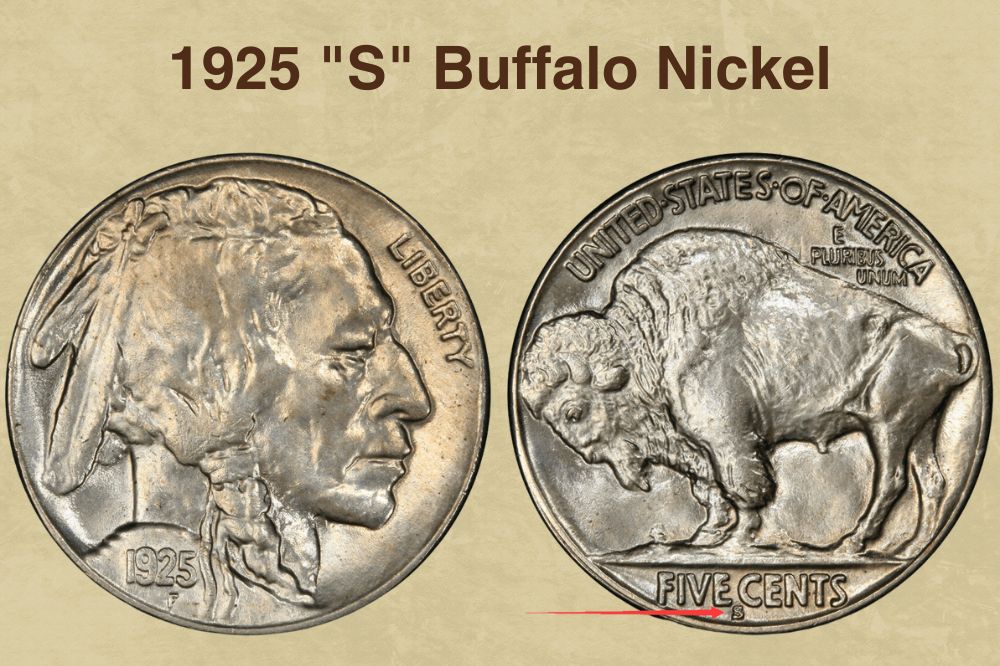 1925 "S" Buffalo Nickel