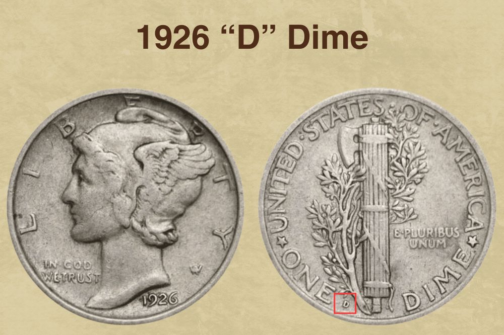 1926 “D” Dime