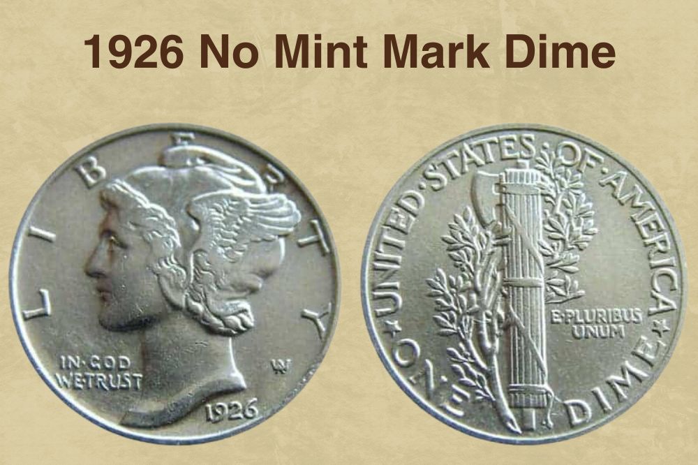 1926 No Mint Mark Dime