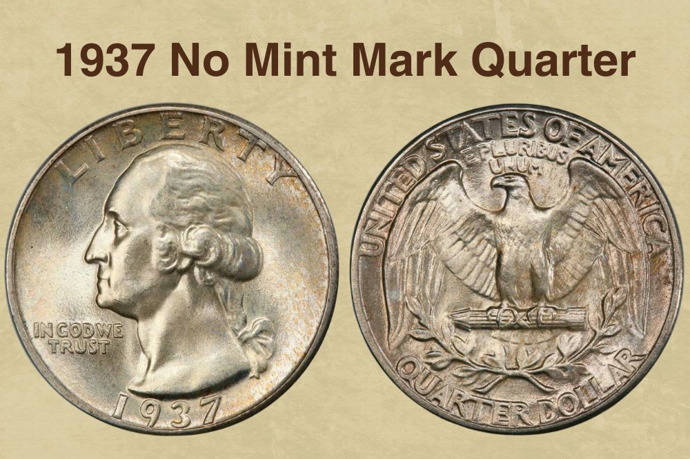 1937 No Mint Mark Quarter