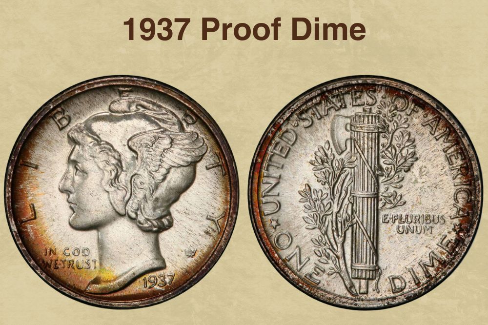 1937 Proof Dime