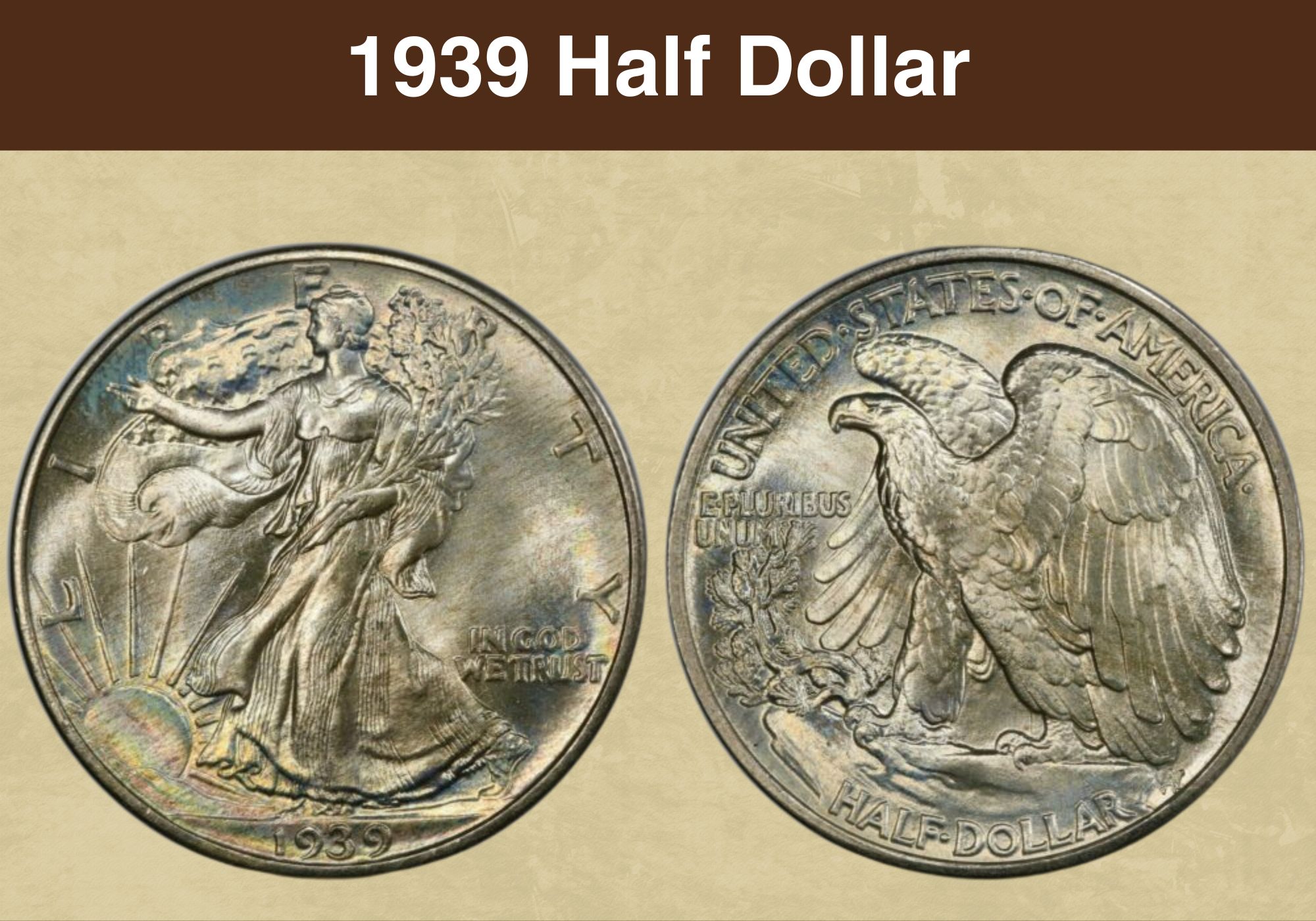 1939 Half Dollar Coin Value (Errors List, “D”, “S” & No Mint Mark Worth)