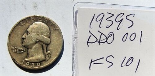 1939 Quarter Double Die Error