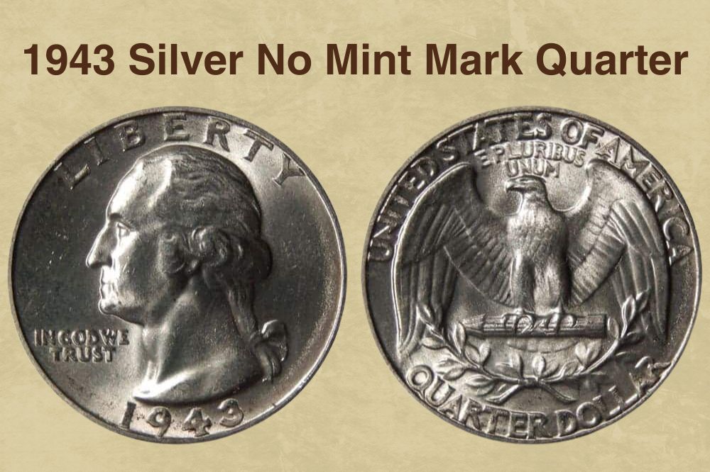 1943 Silver No Mint Mark Quarter