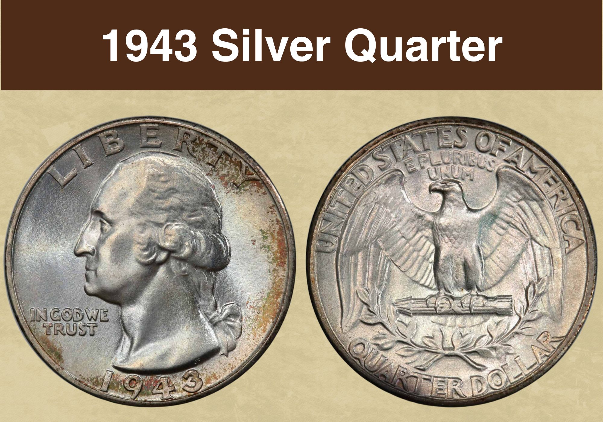 1943 Silver Quarter Coin Value (Errors List, “D”, “S” & No Mint Mark Worth)