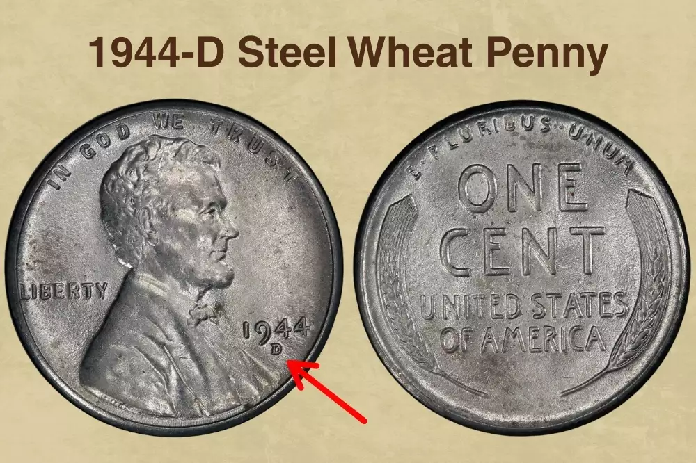 1944-D Steel Wheat Penny Value