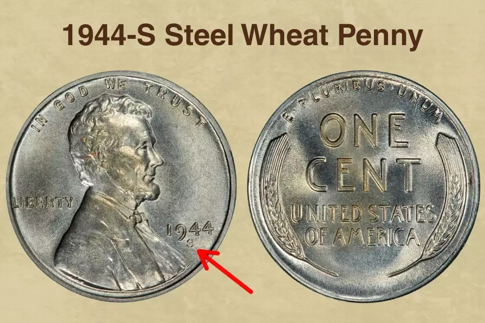 1944-S Steel Wheat Penny Value