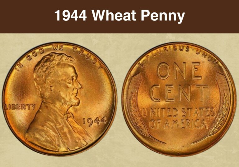 1944 Wheat Penny Value (Price Chart, Error List, History & Varieties)