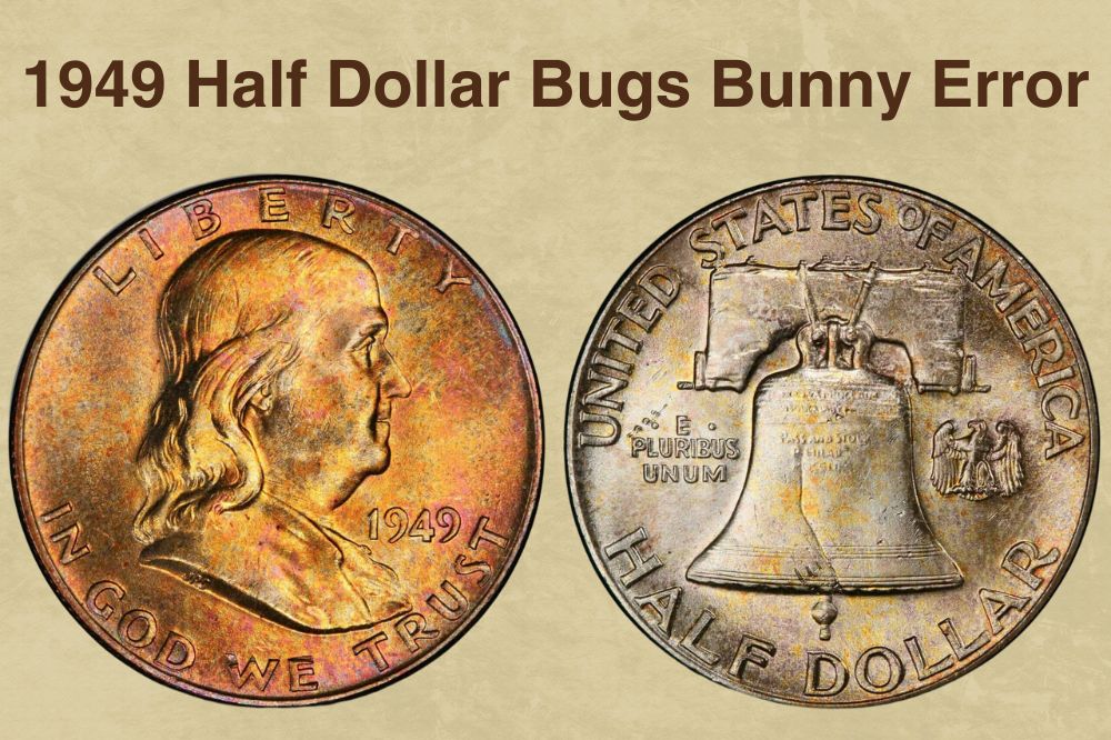 1949 Half Dollar Bugs Bunny Error