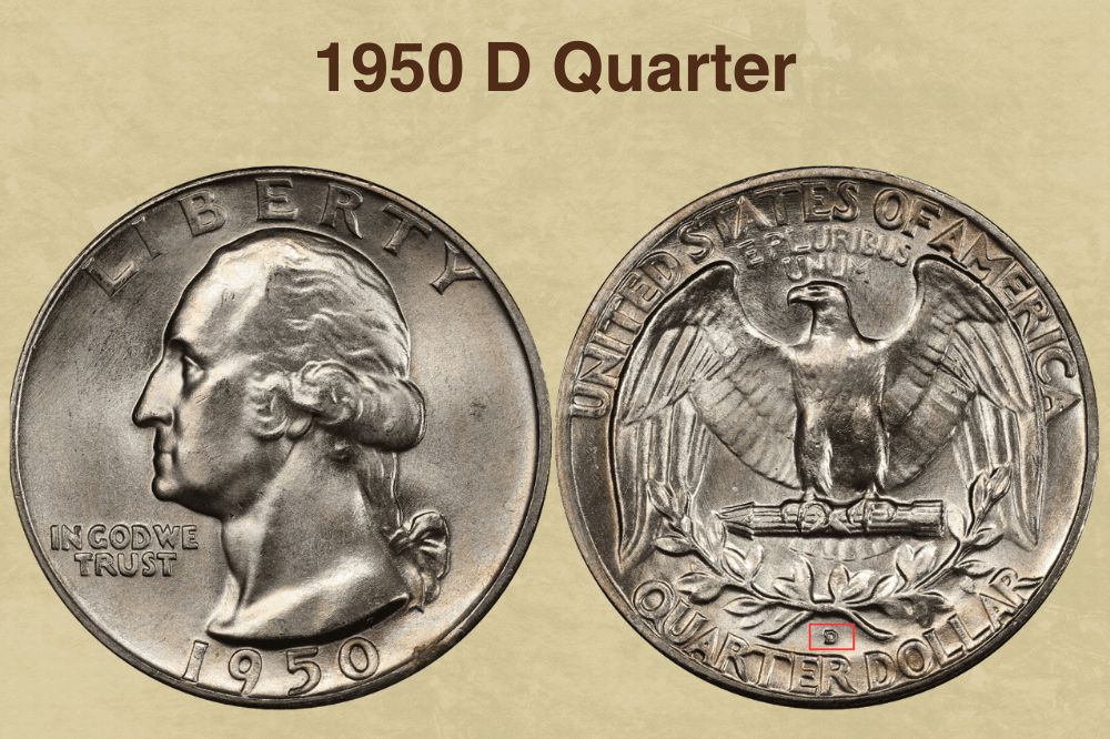 1950 Quarter Value (Price Chart, Error List, History & Varieties)