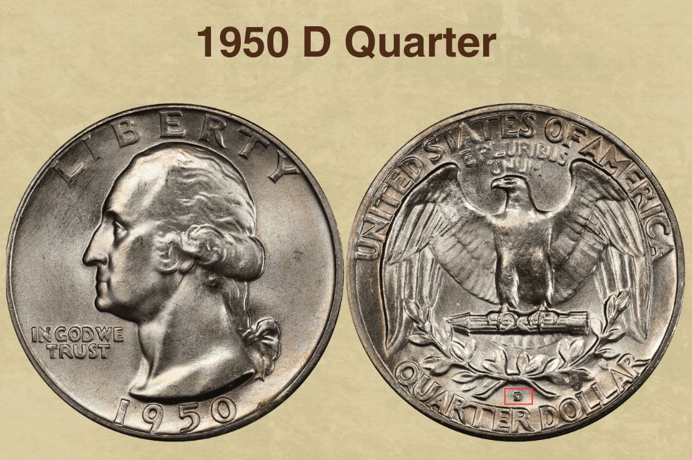 1950 D Quarter