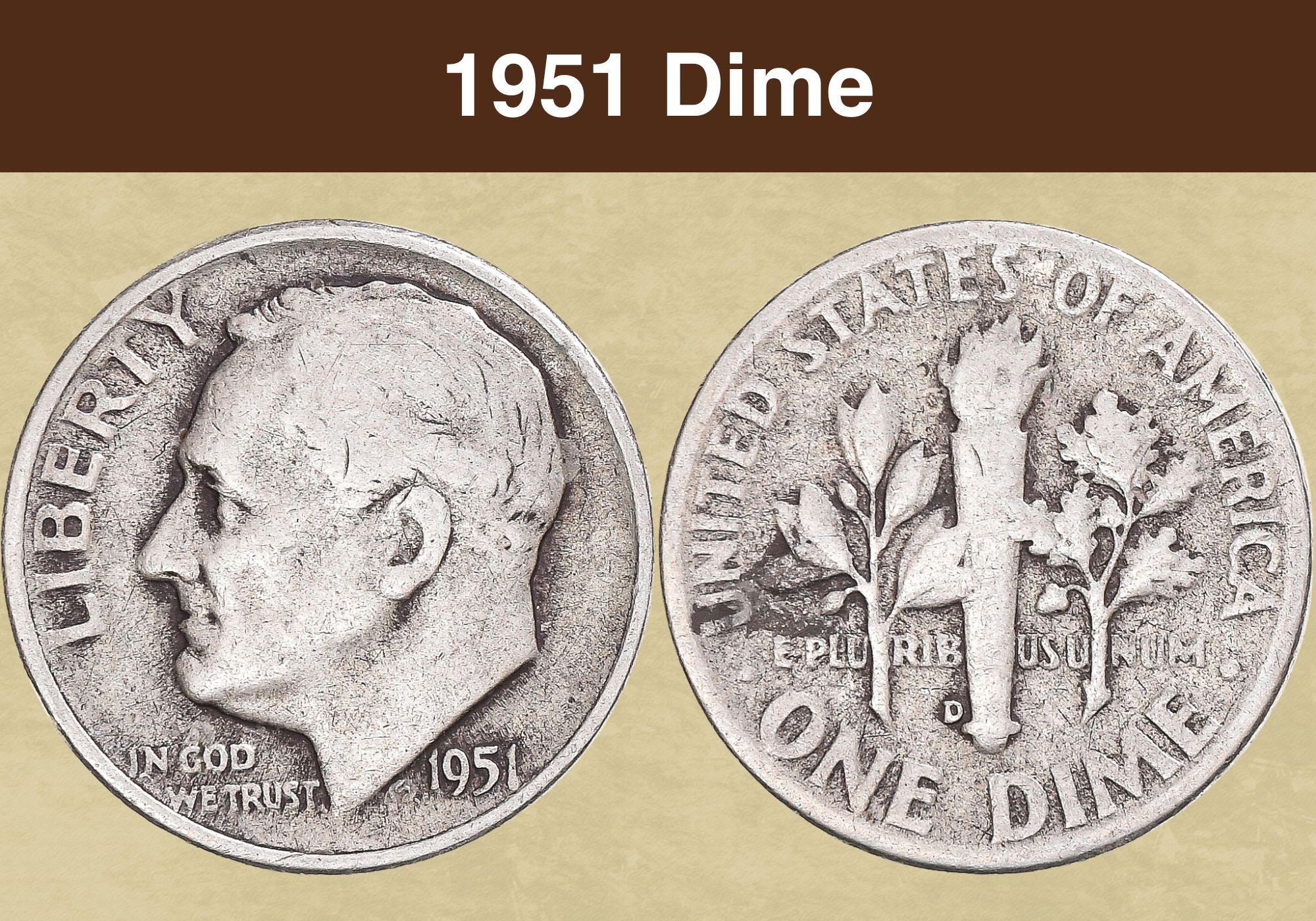 1951 Dime Coin Value (Errors List, “D”, “S” & No Mint Mark Worth)