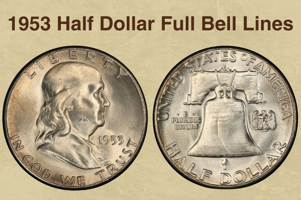 1953 Half Dollar Full Bell Lines