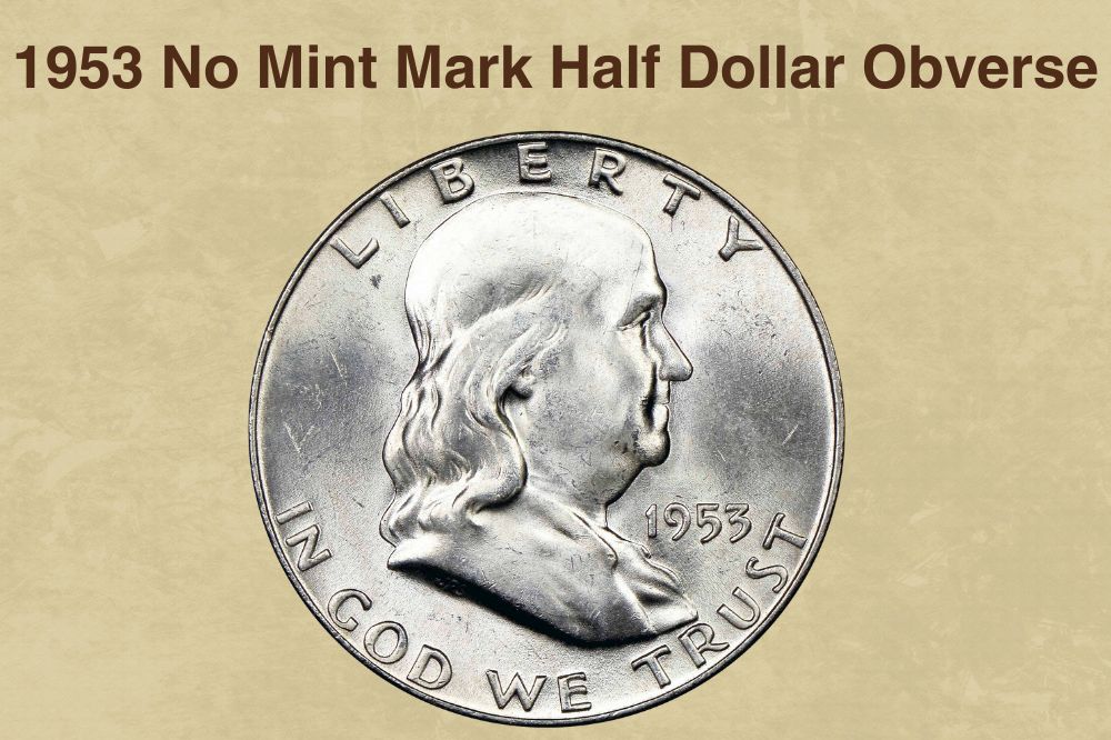1953 No Mint Mark Half Dollar Reverse
