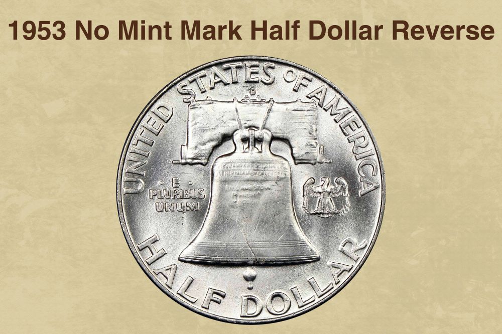1953 No Mint Mark Half Dollar Reverse