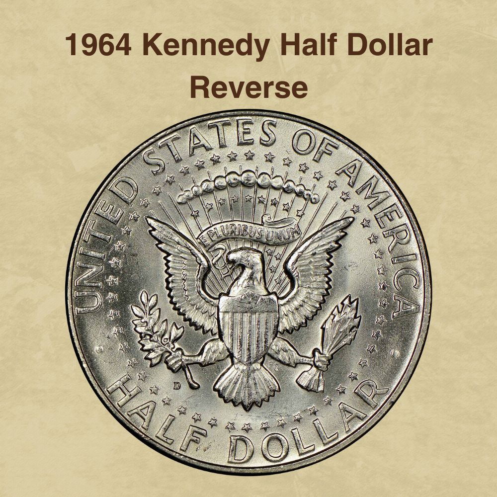 1964 Kennedy Half Dollar Reverse