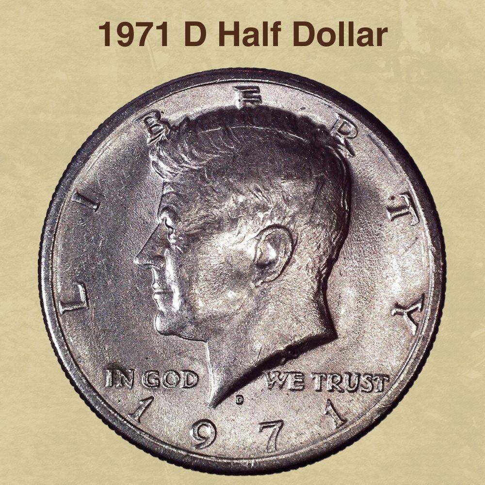 1971 D Half Dollar