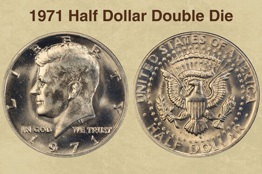 1971 Half Dollar Double Die