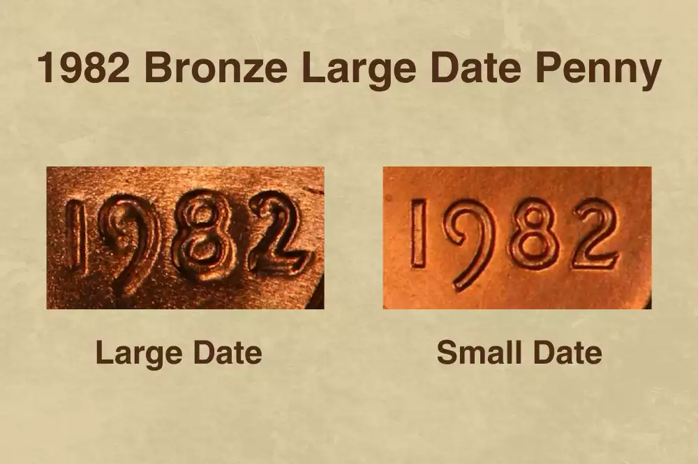 1982 Bronze Large Date Penny Value