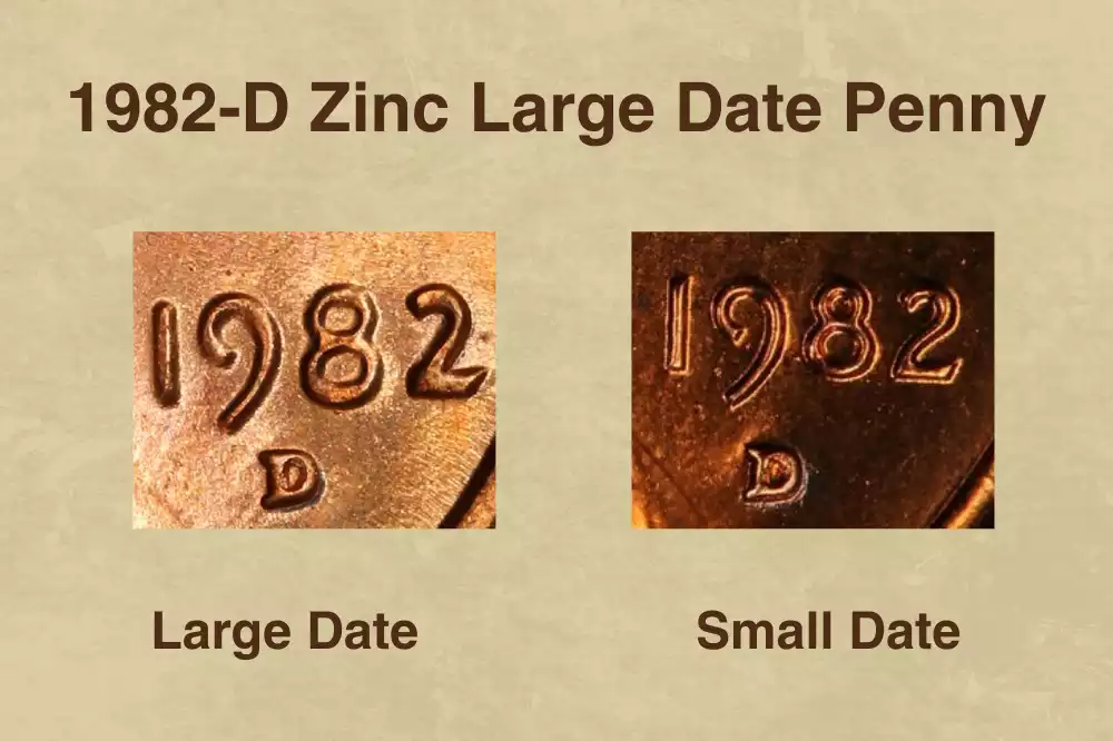1982-D Zinc Large Date Penny Value