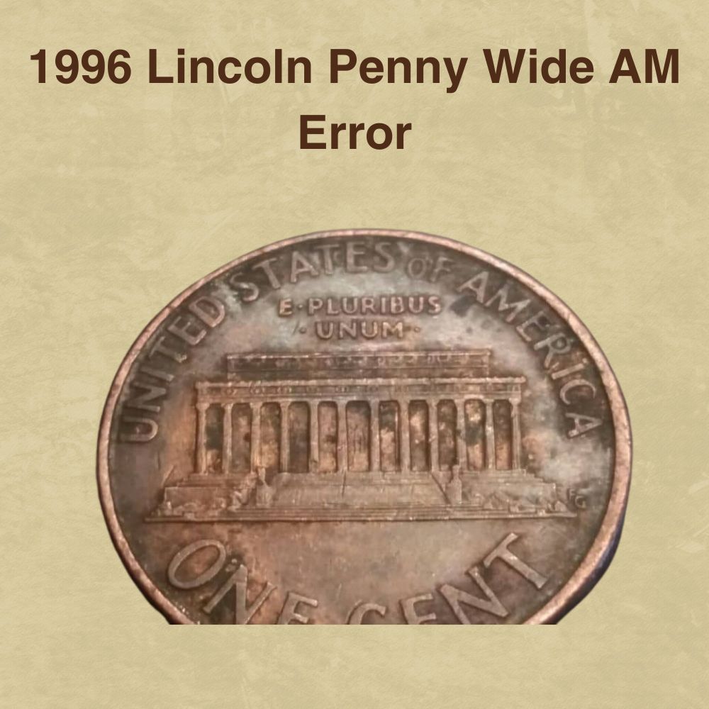 1996 Lincoln Penny Wide AM Error