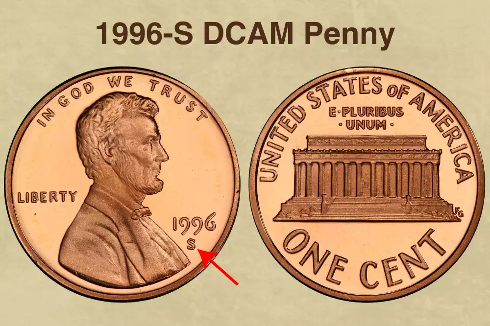 1996-S DCAM Penny Value