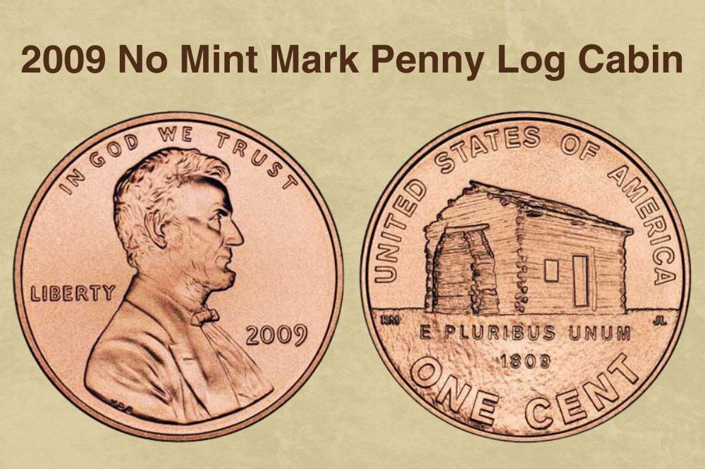2009 No Mint Mark Penny Log Cabin
