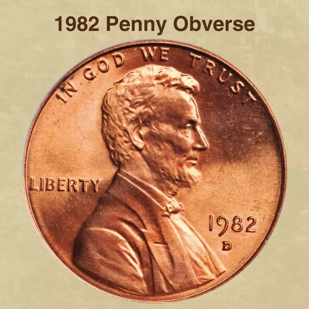 The Obverse Of The 1982 Penny