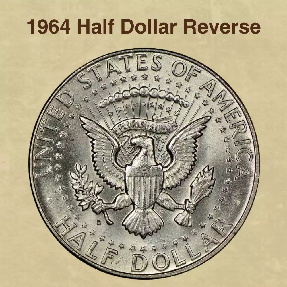 The Reverse Of The 1964 Half Dollar