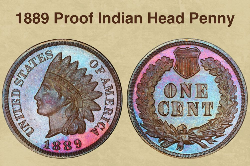 1889 Proof Indian Head Penny