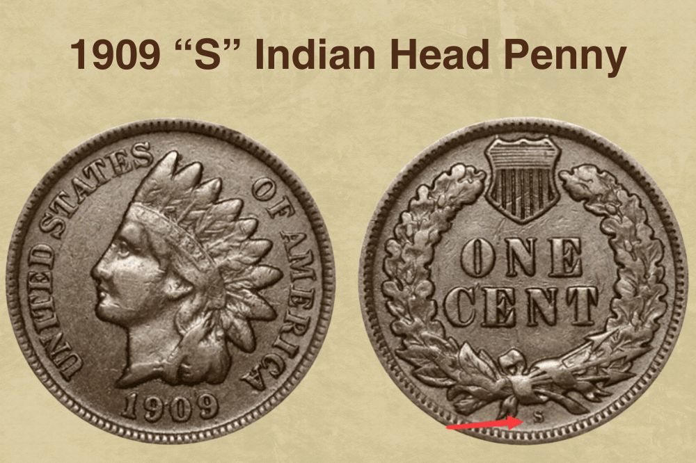 1909 “S” Indian Head Penny