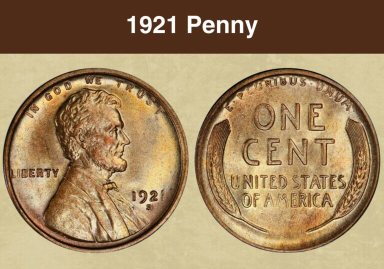 1921 Penny Value (Price Chart, Error List, History & Varieties)