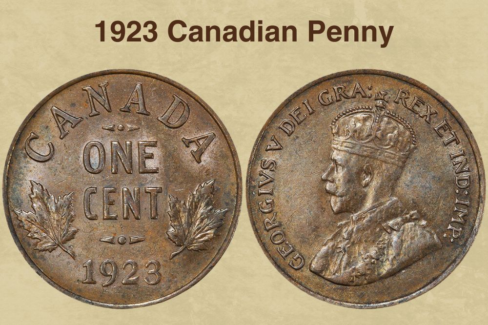 1923 Canadian Penny