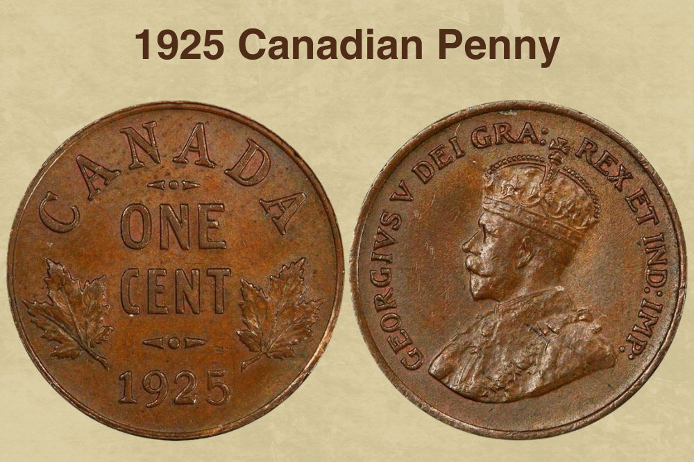 1925 Canadian Penny