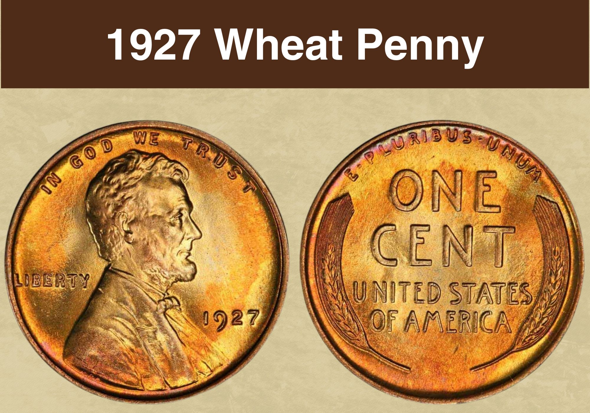 United States 1 Cent (Wheat Penny) - Foreign Currency