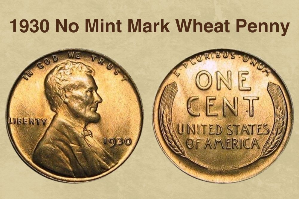 1930 No Mint Mark Wheat Penny