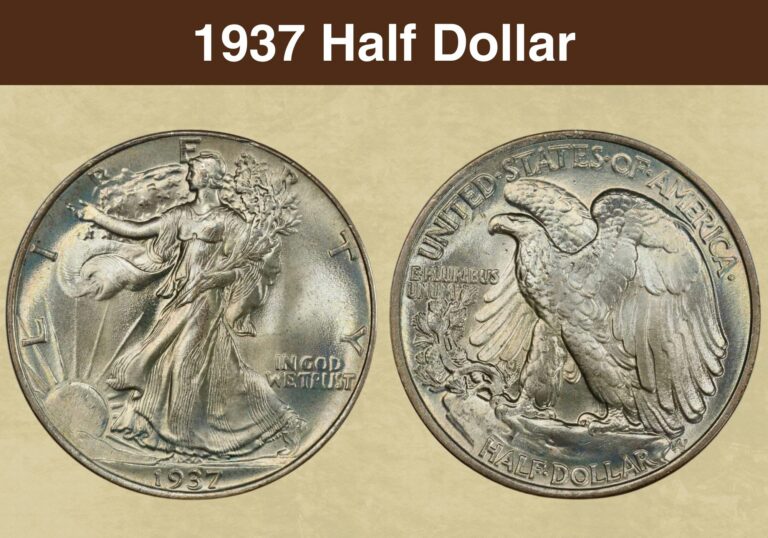 1937 Half Dollar Value (Price Chart, Error List, History & Varieties)