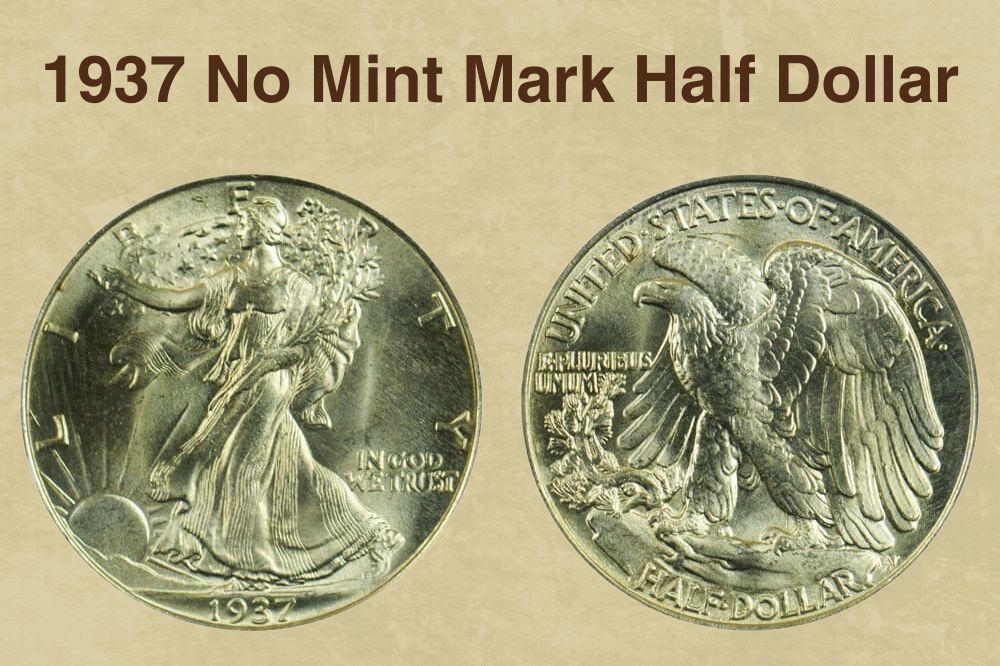 1937 No Mint Mark Half Dollar