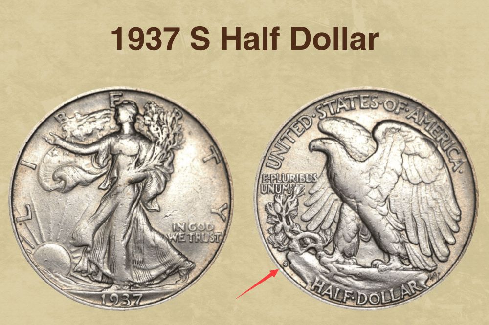 1937 S Half Dollar