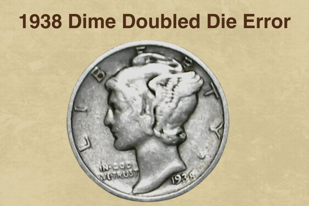 1938 Dime Doubled Die Error